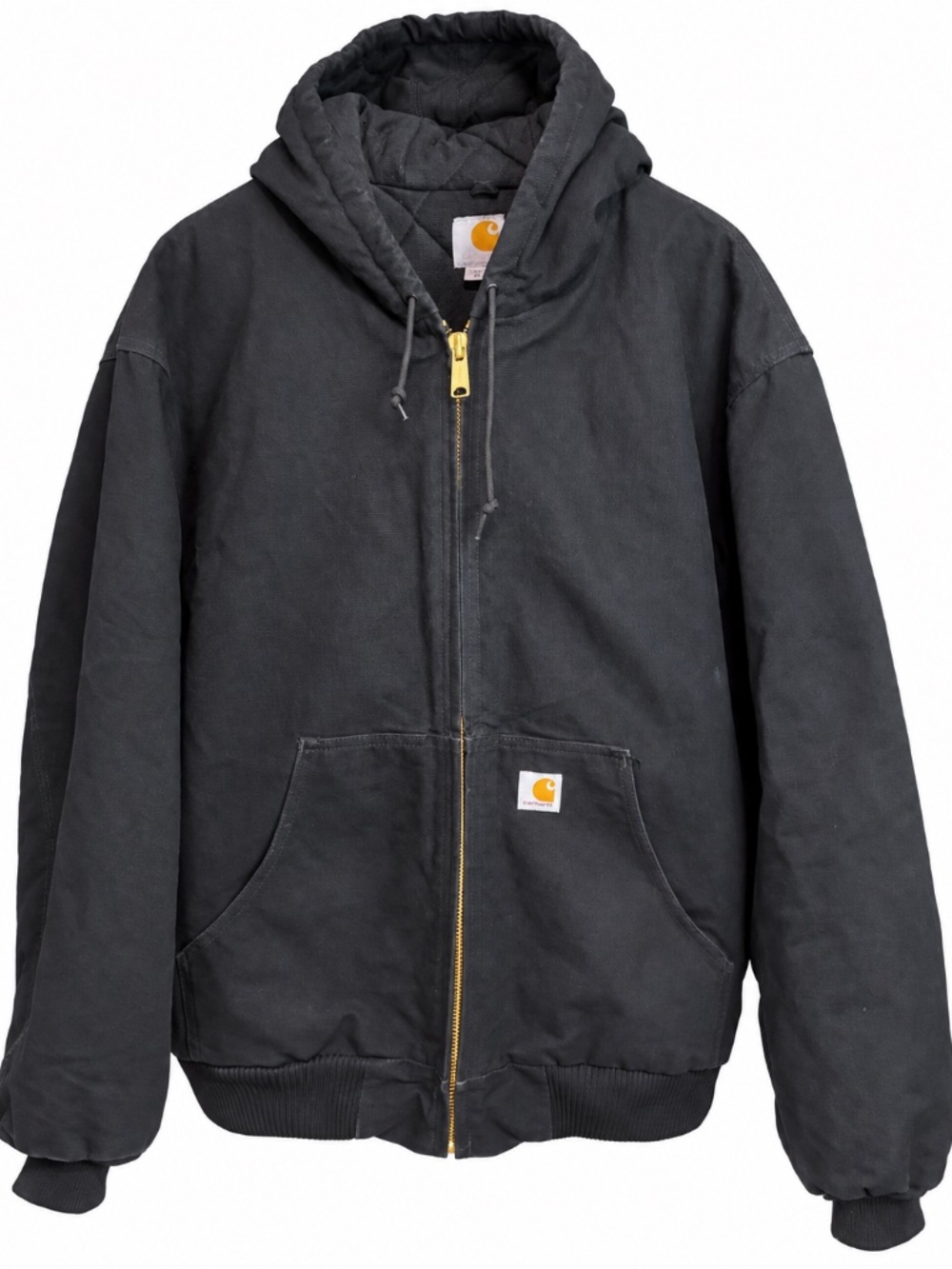 Carhartt - Black Duck Quilted Nylon-Lined Hooded Active Jacket - 3XL